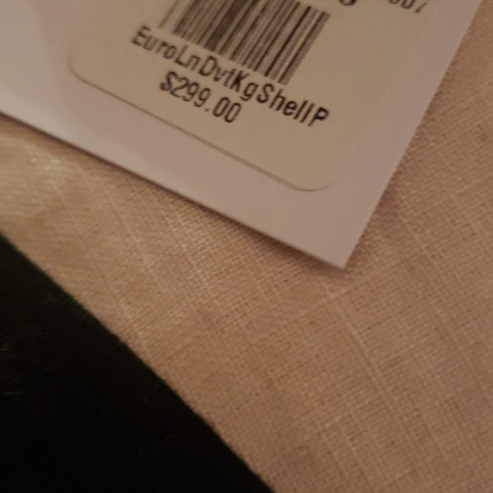 ❤️BUY 2 GET 1 FREE  West Elm European Flax Linen Duvet Cover, King,Shell Pink